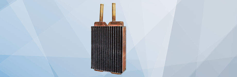Copper/Brass V-Cell Heater Cores